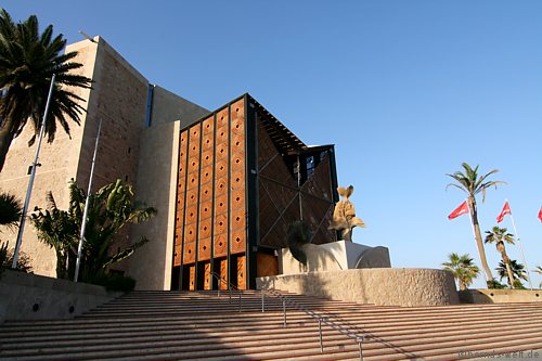 Eingang Auditorium Alfredo Kraus in Las Palmas