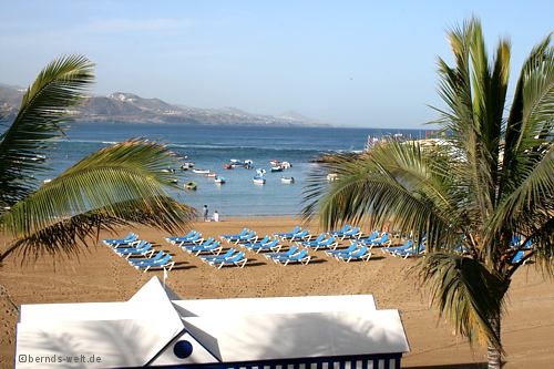 Ferienwohnung direkt am Canteras-Strand von Las Palmas