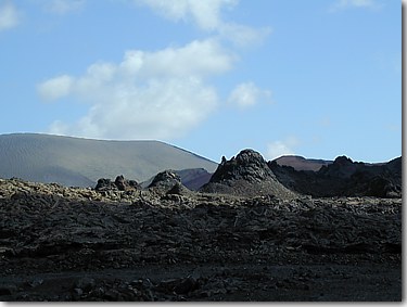 Eingestürzter Vulkankrater