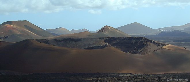 Vulkan in den Feuerbergen