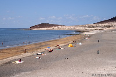 Strand in El Medano