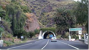 Tunnel - Küstenstraße im Norden Teneriffas