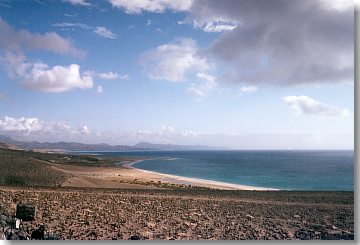 Halbinsel Jandia - Aussichtspunkt, Blick nach Risco del Paso