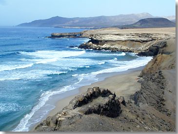 Einsamer Strand bei La Pared