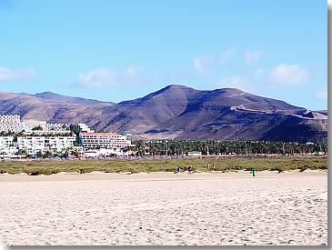 Jandia Playa - Blick zum Stella Dunas Jandia Resort