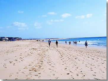 Jandia Playa - Blickrichtung Club Aldiana