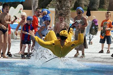 Pool beim Kindergarten