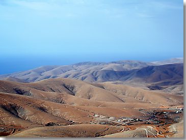 Blick über die Lavaberge