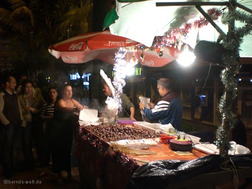 Maroni-Stand, Promenade - Las Canteras Strand