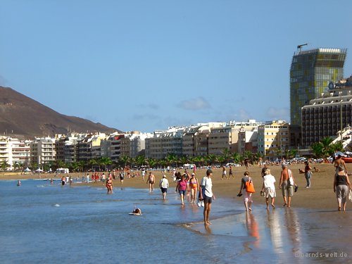 Las Canteras im Dezember 2007