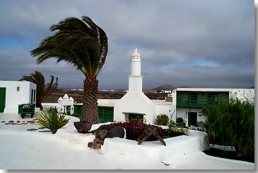 Der Wind weht über die Insel ...