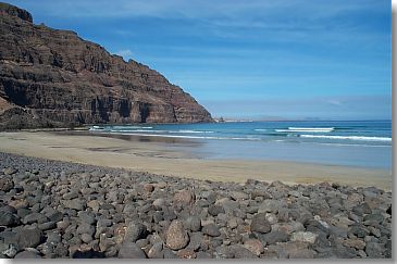 Playa de la Canteria - nahe dem nördlichsten Zipfel der Insel