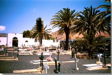 Friedhof Haria mit Grab von César Manrique