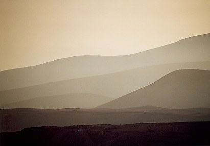 Berge am Abend