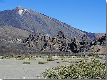 Der Teide auf der Fahrt von Boca Tauce aus