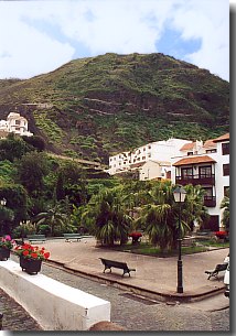 Park im Zentrum von Garachico