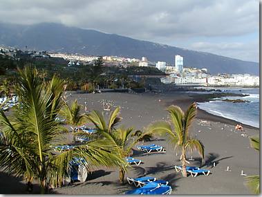 Playa Jardín am frühen Morgen