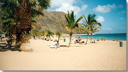 Traumstrand von Teneriffa