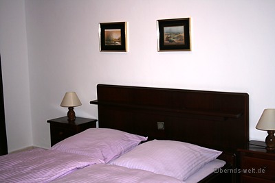 Schlafzimmer im Ferienhaus