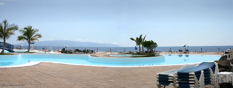 Panorama-Aufnahme Schwimmbad